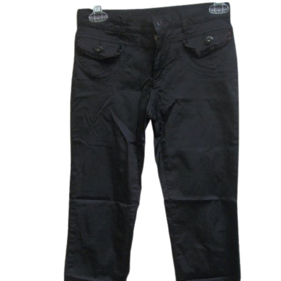 ---  Blu Black Skinny Pants Girl Size 14 - Picture 1 of 2